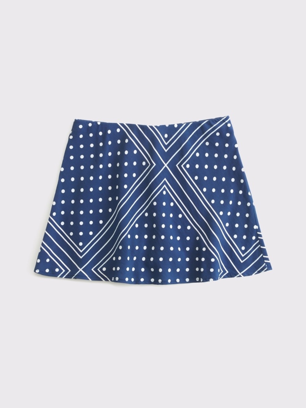 Abercrombie and fitch sienna mini skort in navy blue size large